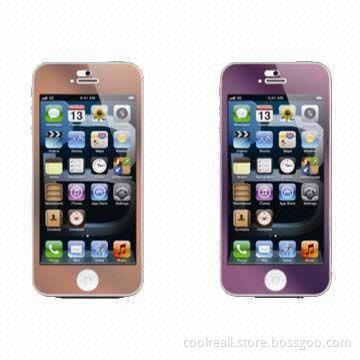 I 5/5s/5c mobile phone accessories for Color tempered glass screen protector